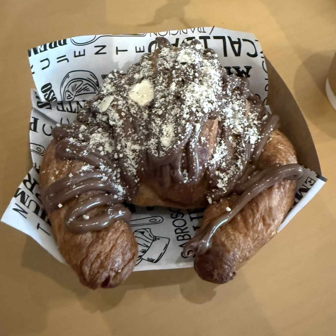 Croissant de nutella