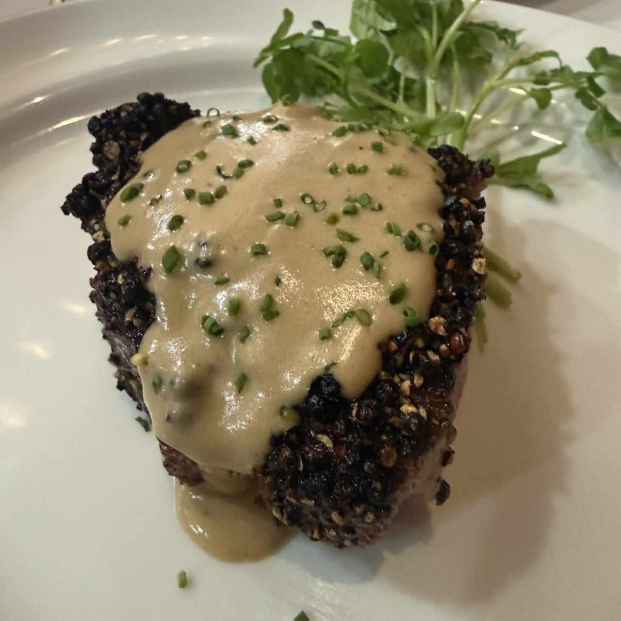 Ribeye a la pimienta 