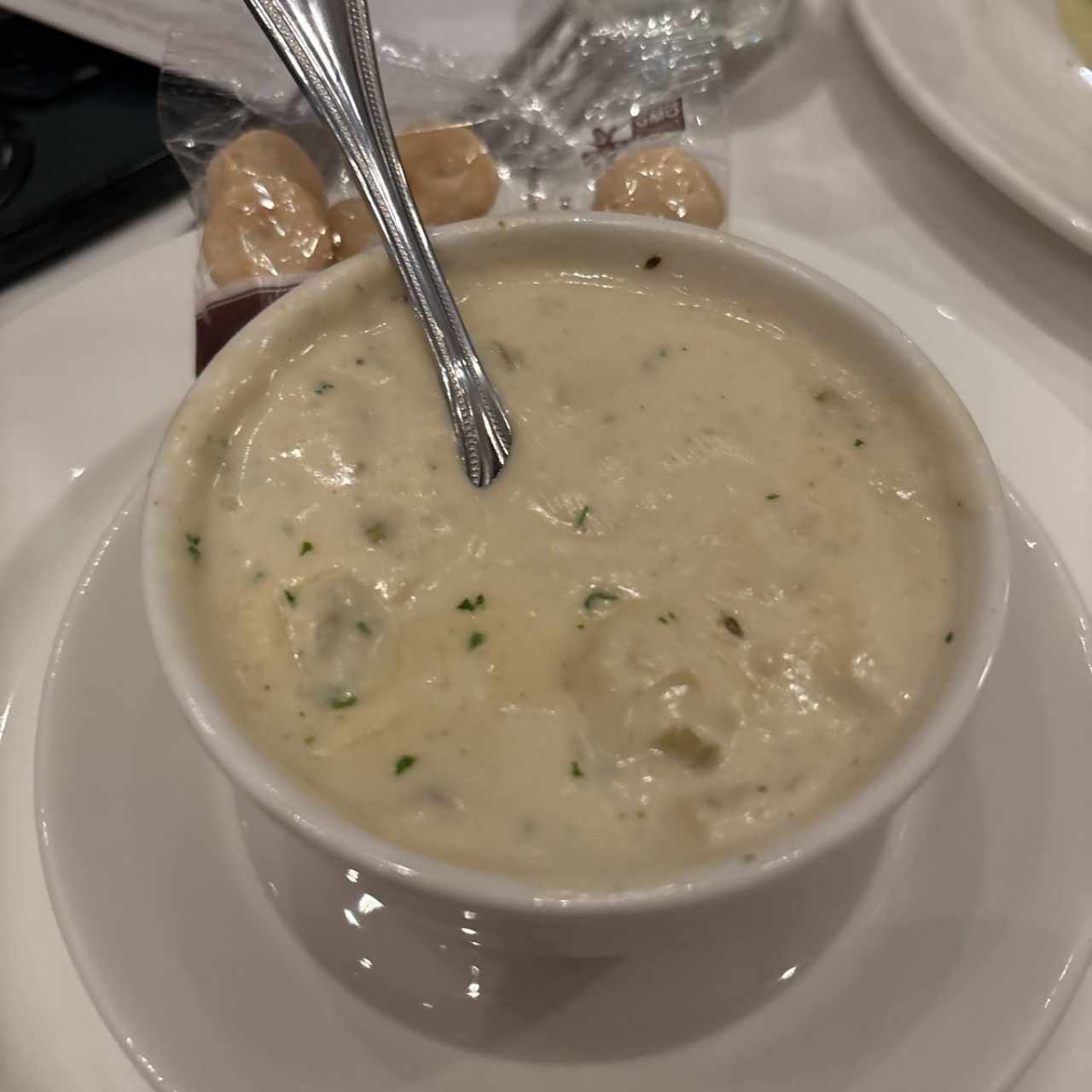 Clam chowder 