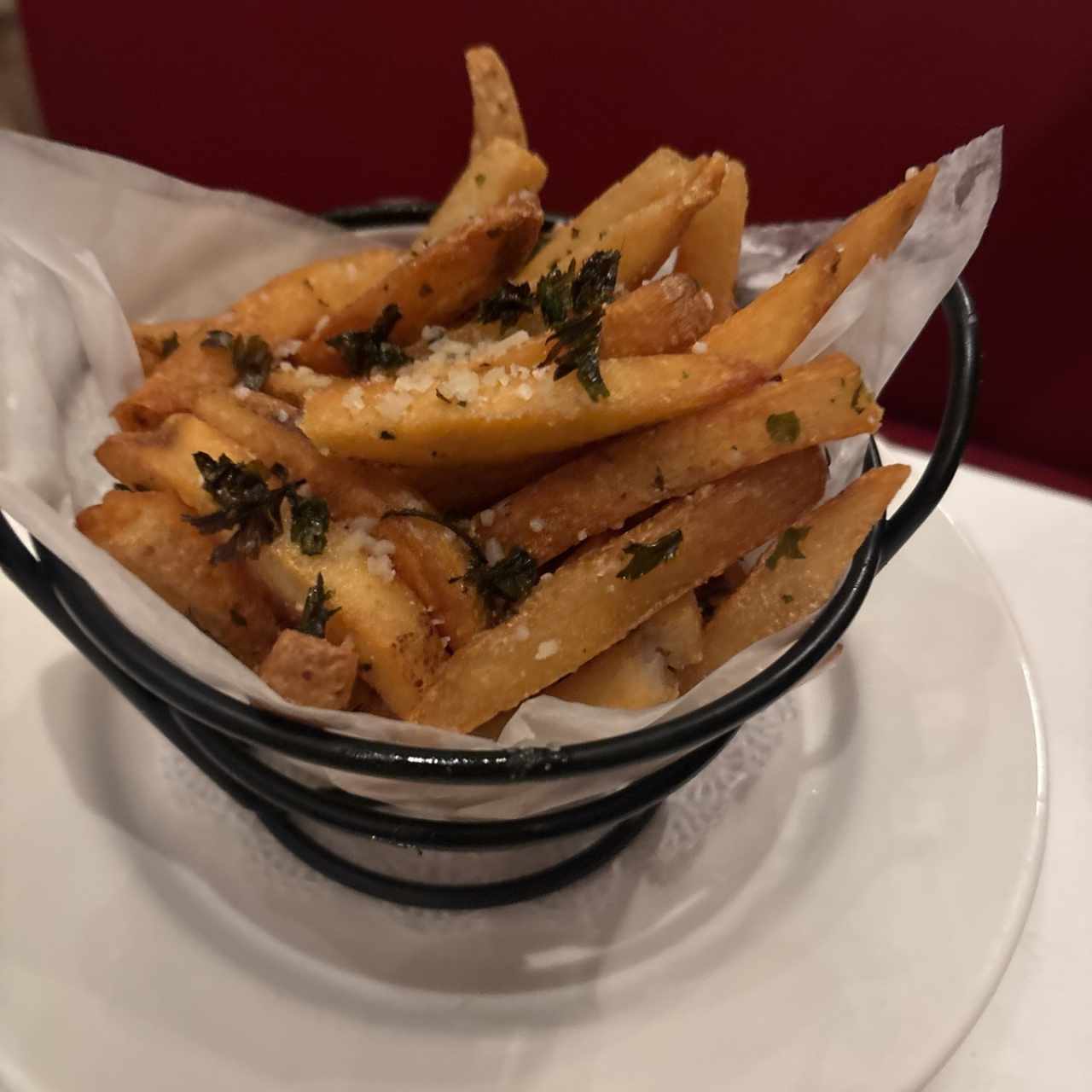 Papas trufadas 