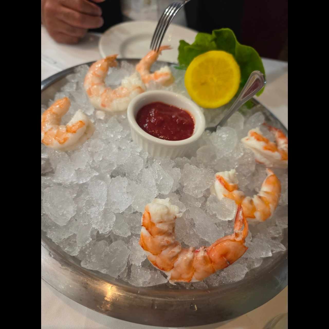 coctel de langostinos