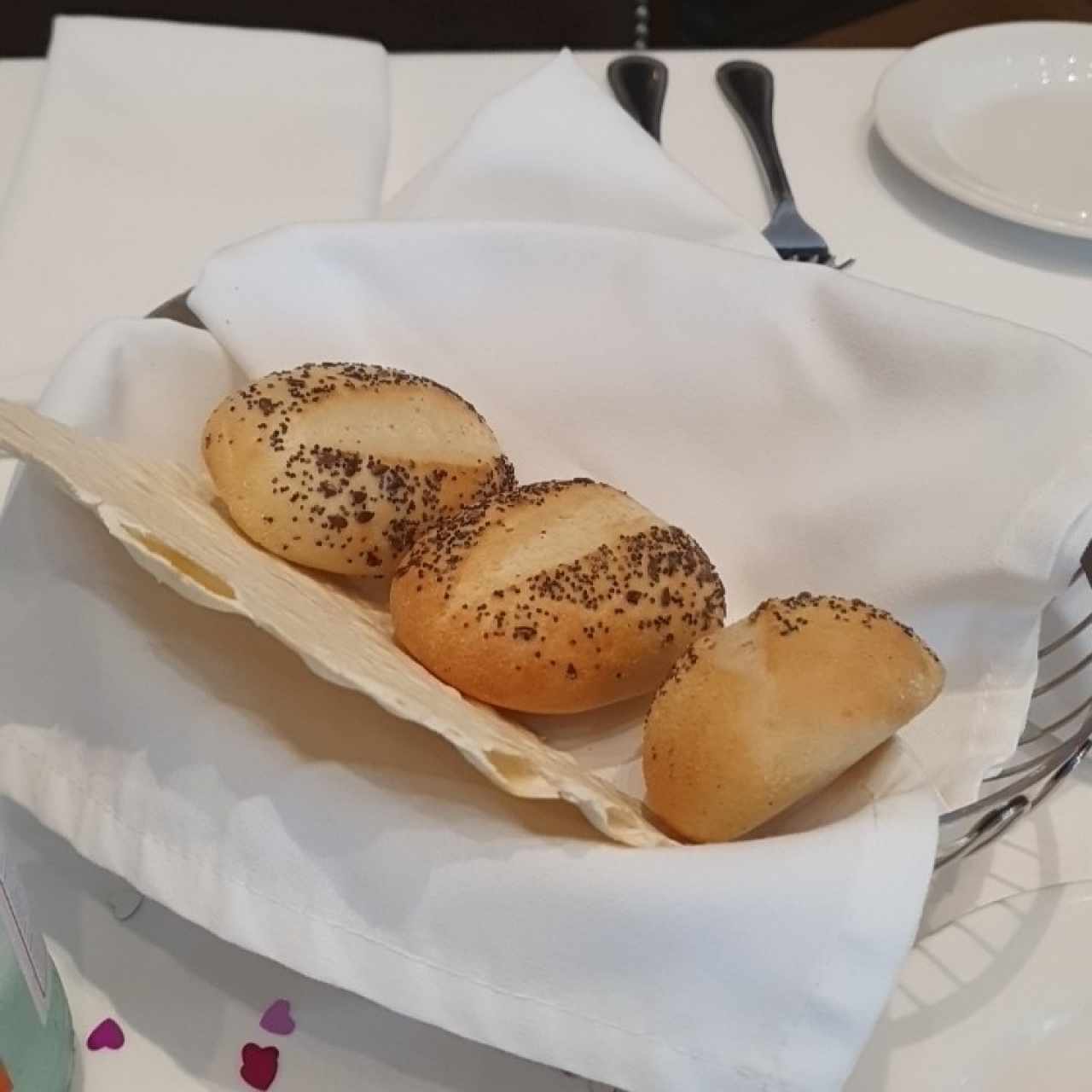 Pan de cortesia