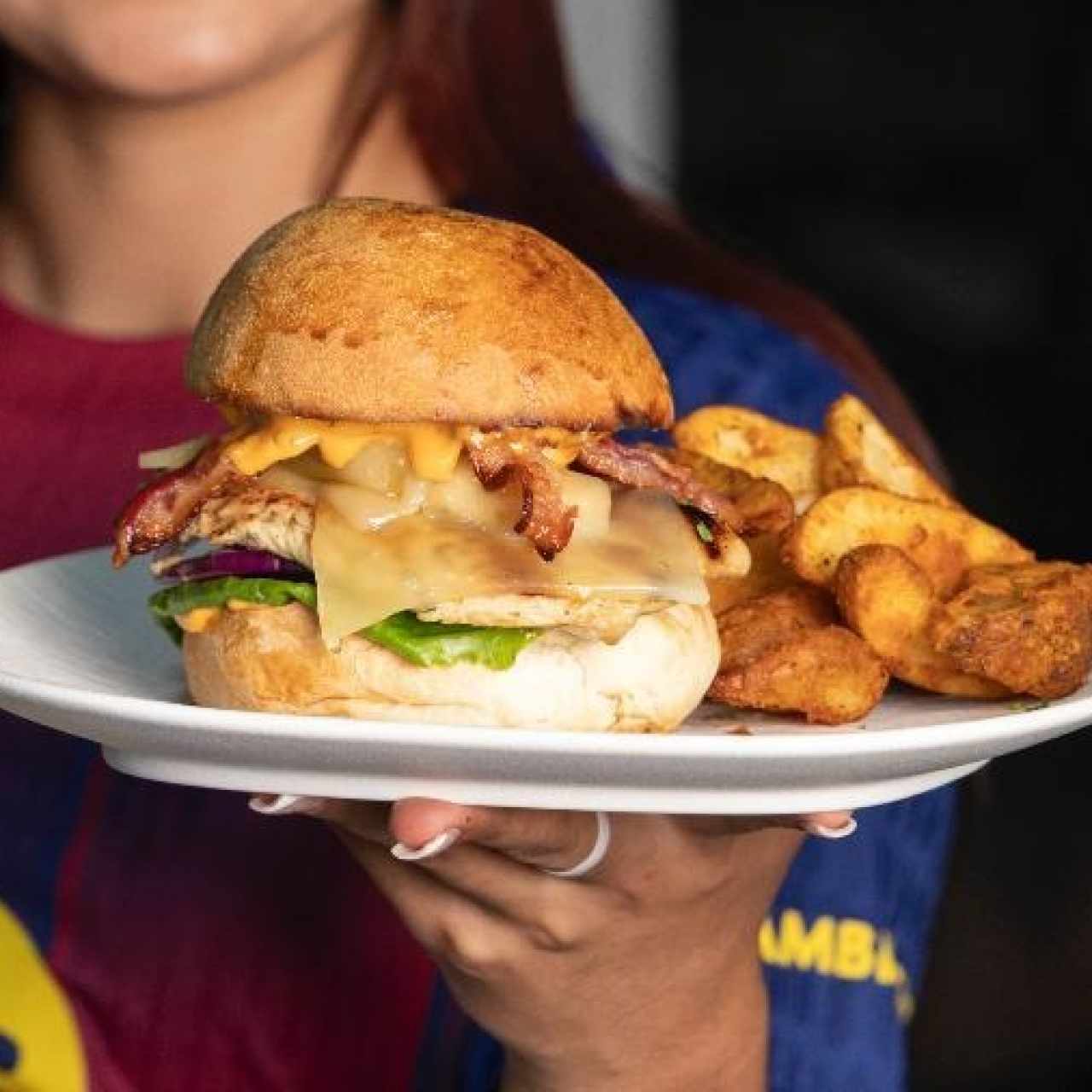Hamburguesa de pollo
