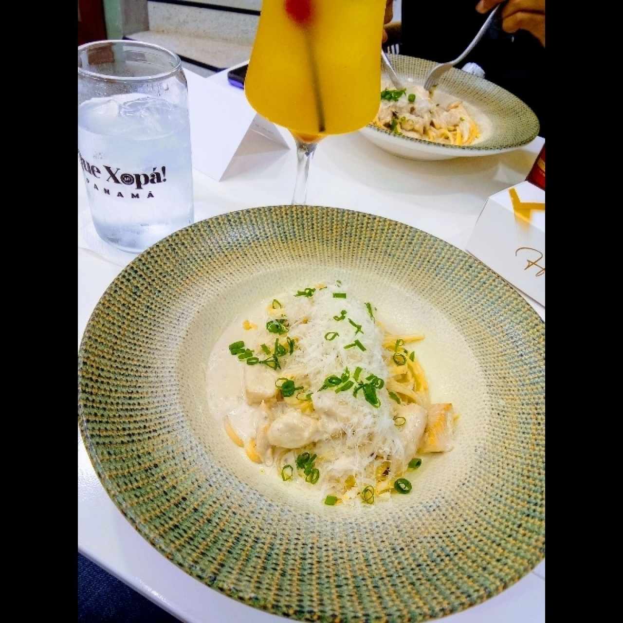Pastas - POLLO DI CASA

Excelente 10/10 disfrute en compañía un 2x1 y la Sangría de Mango uffff riquísima 