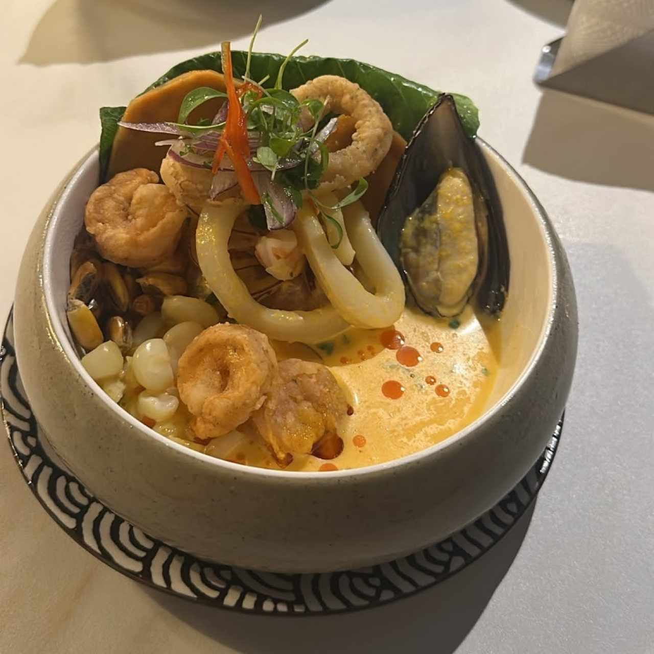 Cebiche combinación 