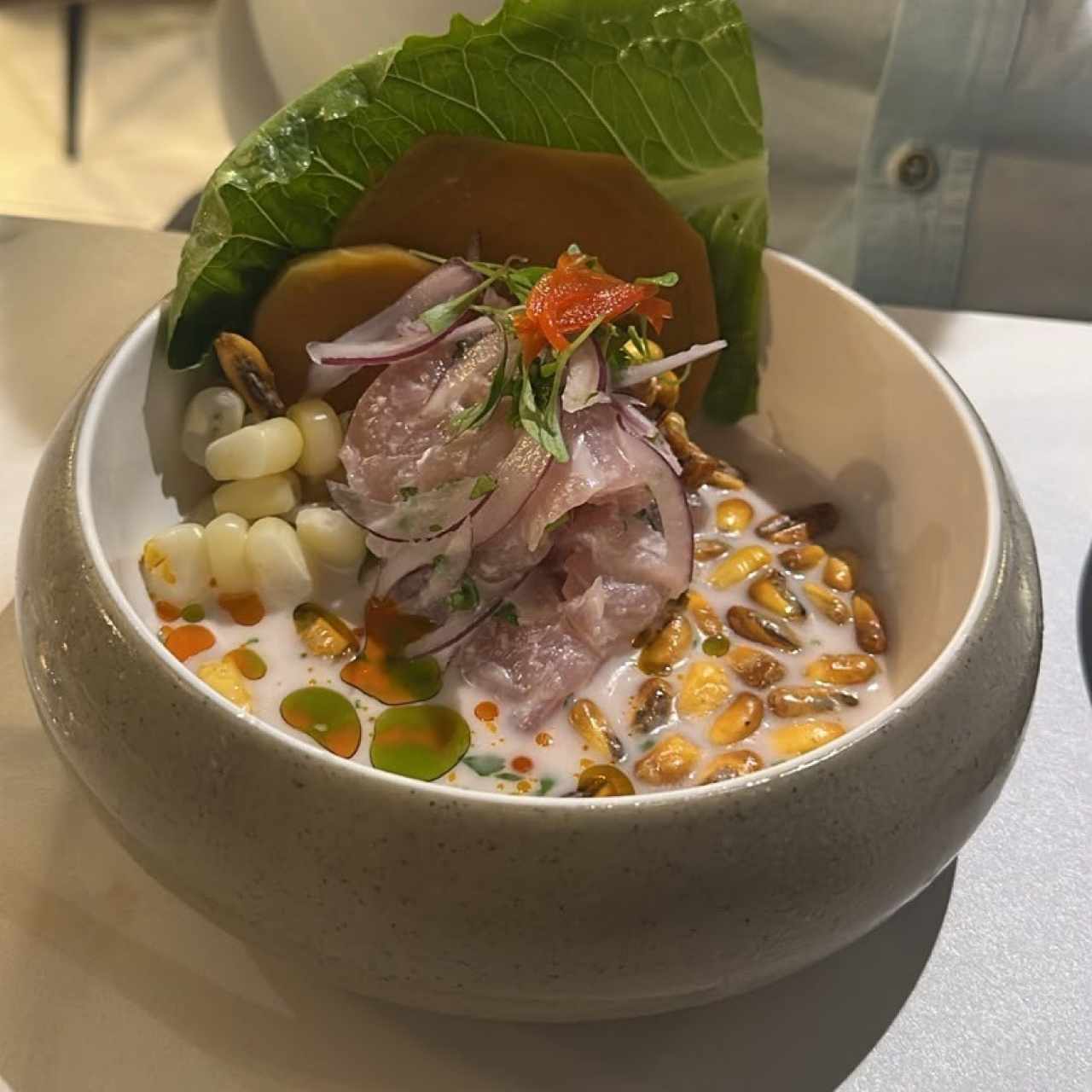 Ceviche de pescado 