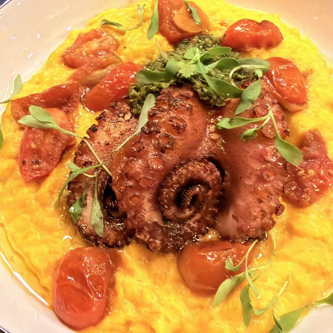 Pulpo a la brasa 