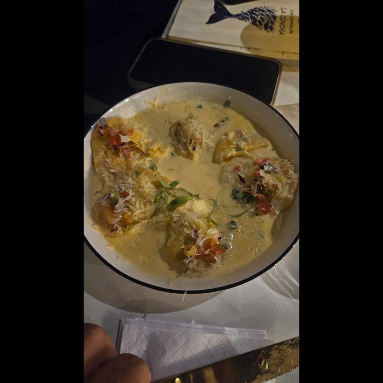 raciones de langostinos 