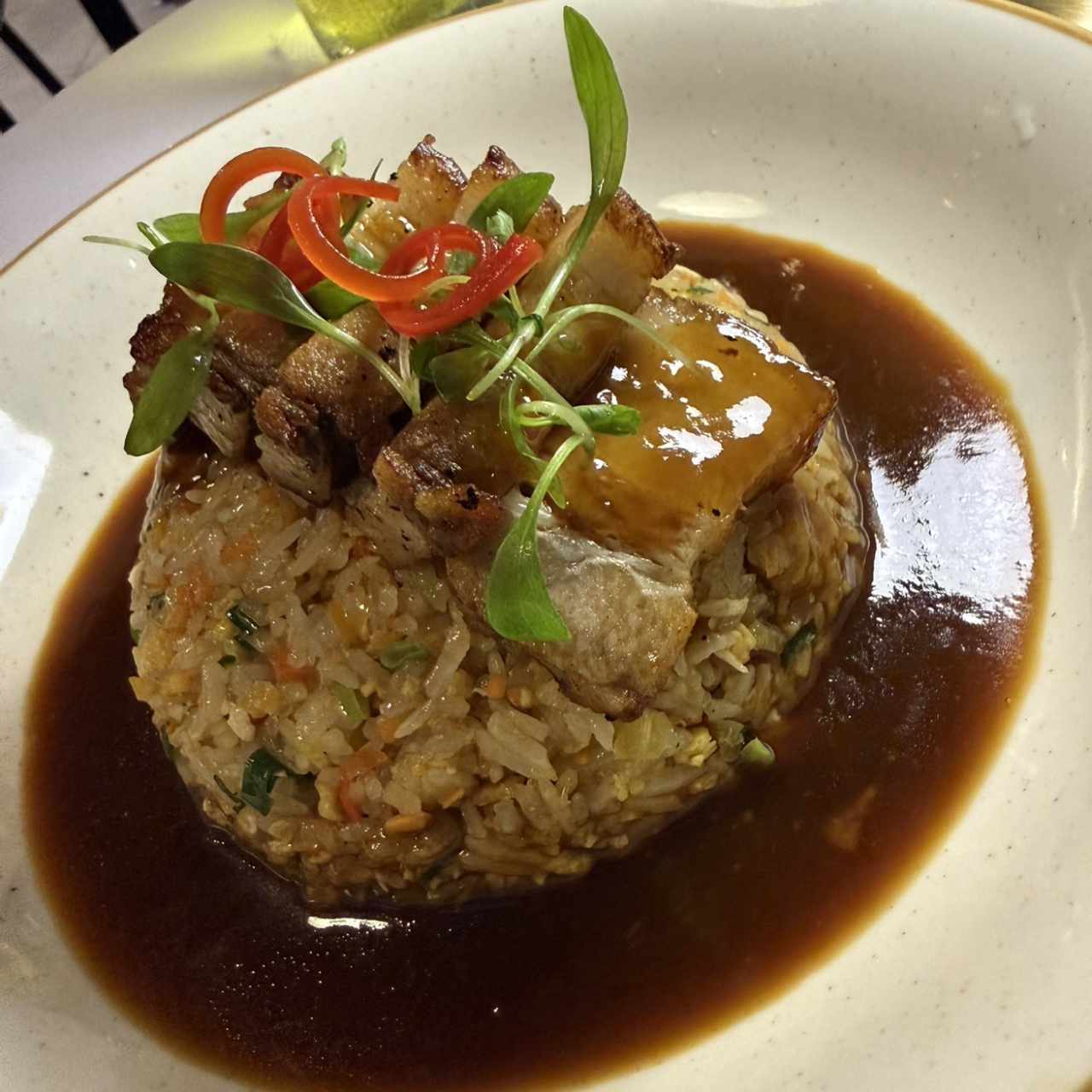 Arroz chaufa