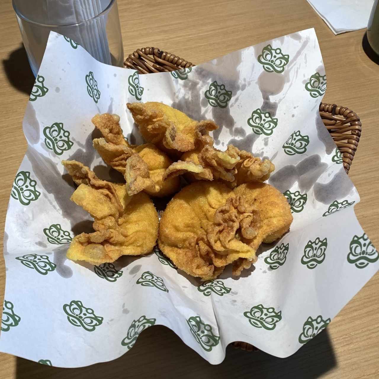 Wanton de camarones