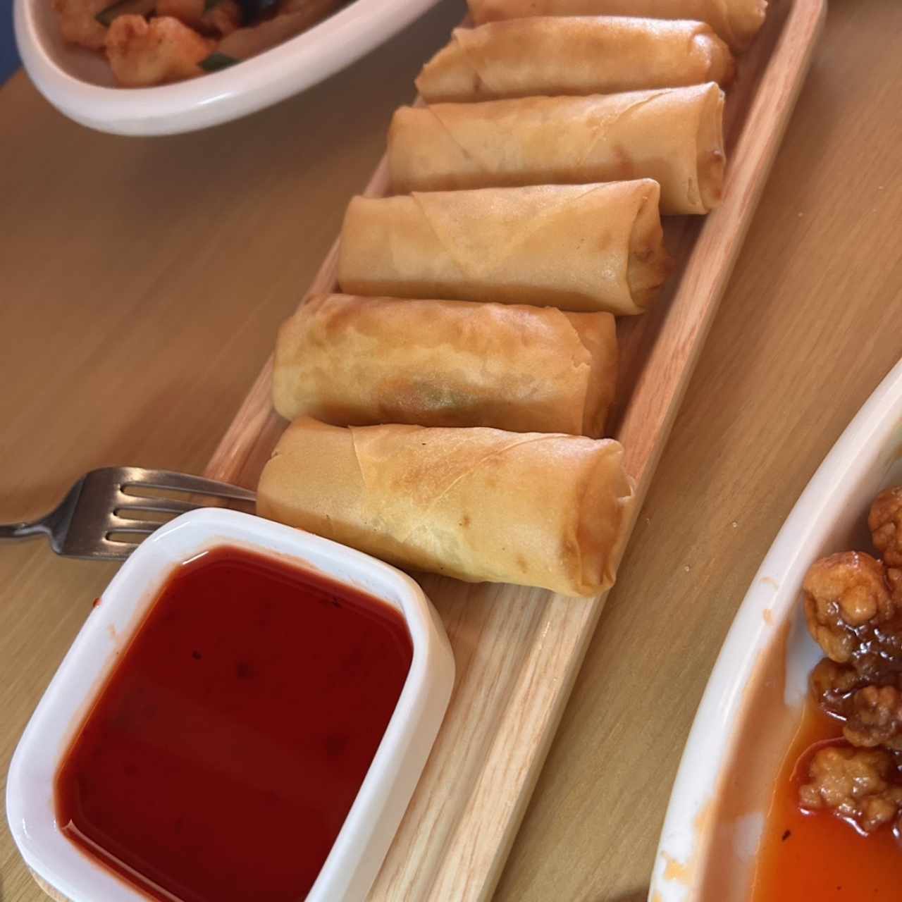 Rollitos de vegetales