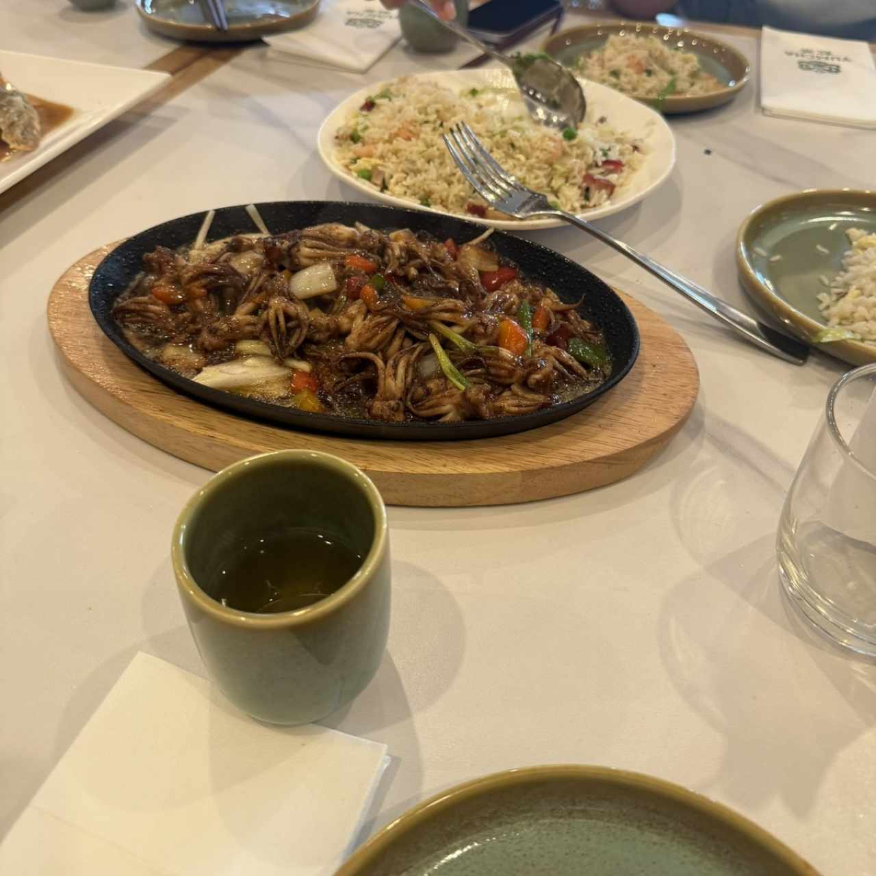 Arañitas a la plancha