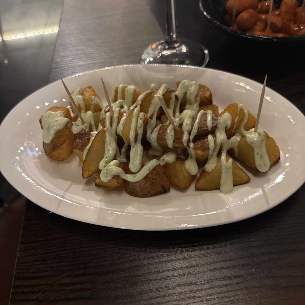 Papas aioli 