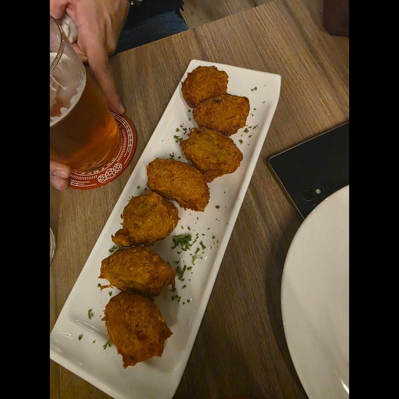 Buñuelos de bacalao