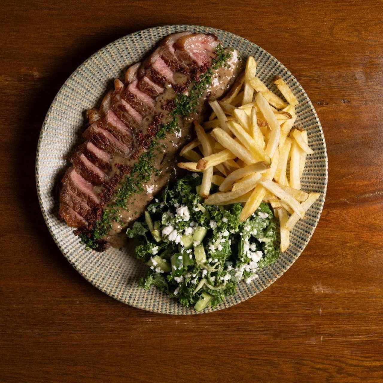NY Strip au Poivre