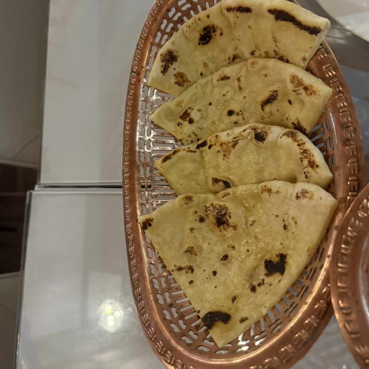 Naan de ajo