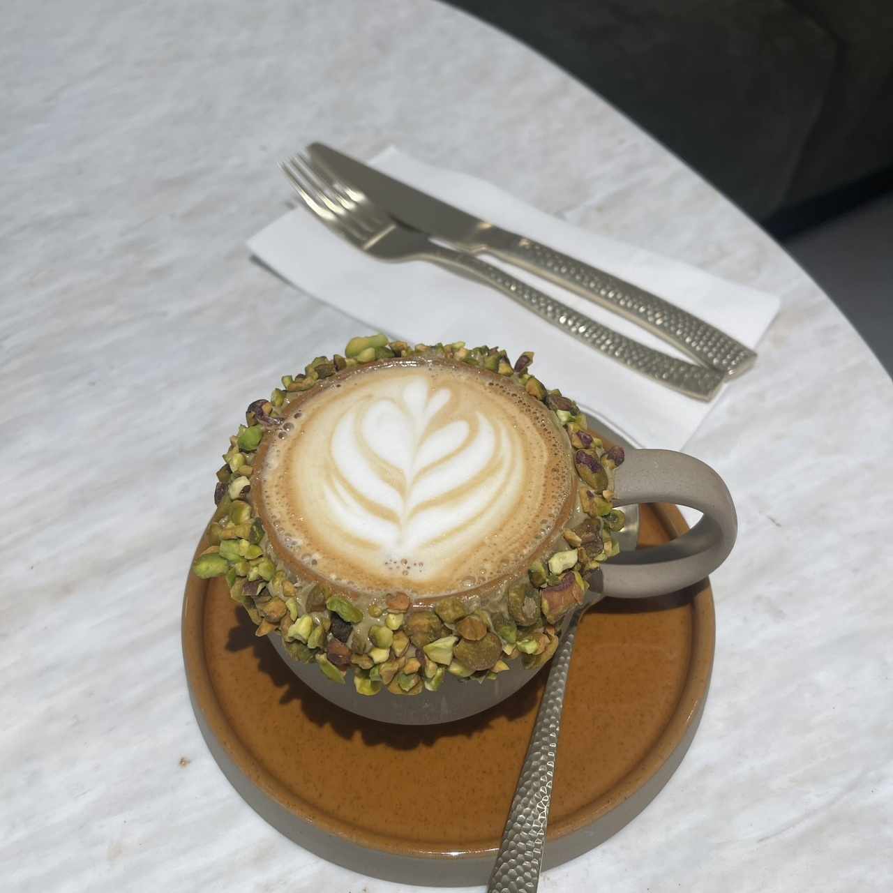 Pistacho Latte