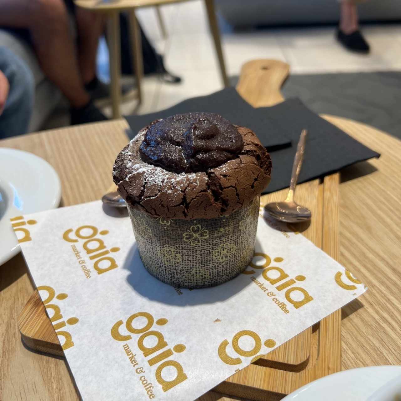 Volcano chocolate 