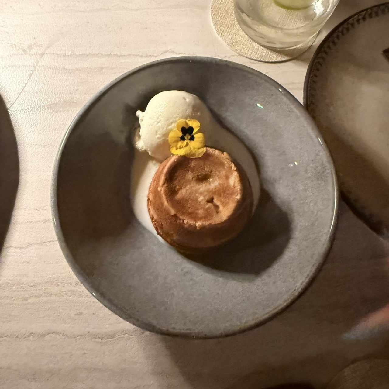 Volcan de dulce de leche