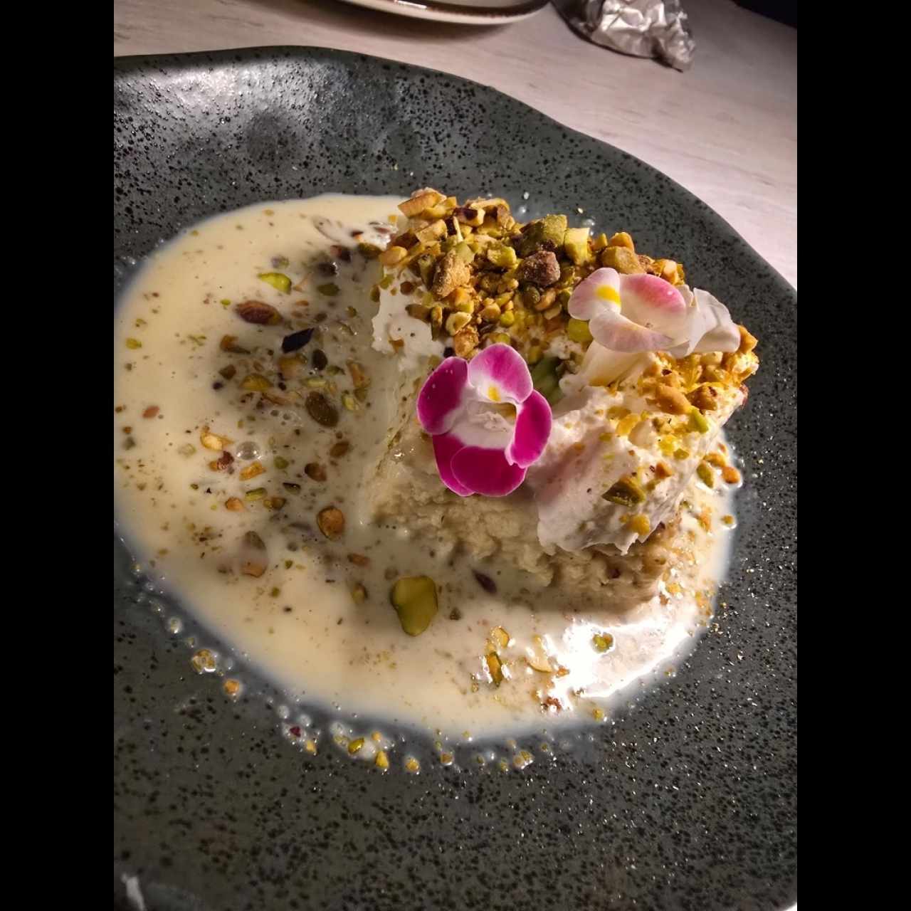 tres leche de pistacho