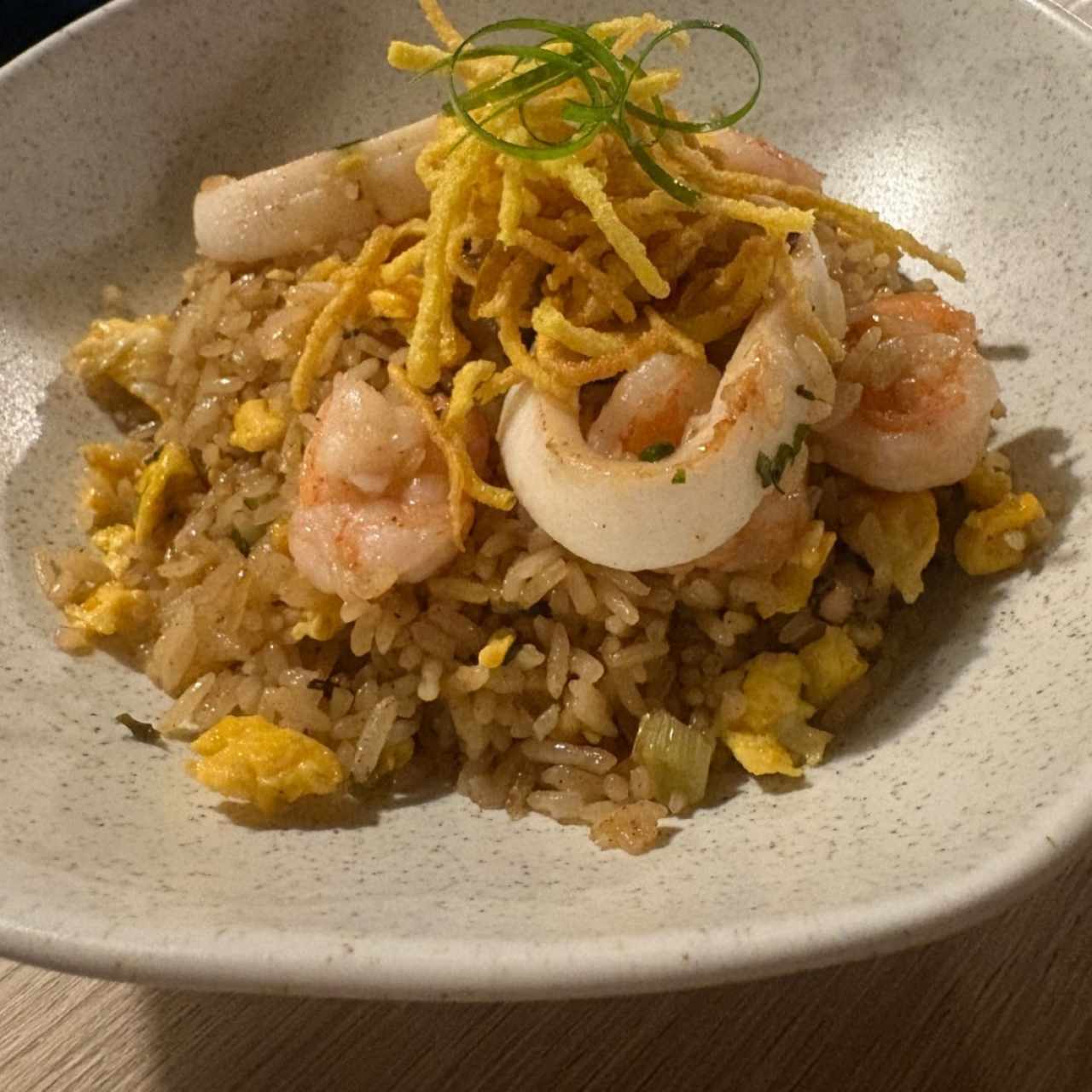 Arroz Chaufa de Mariscos