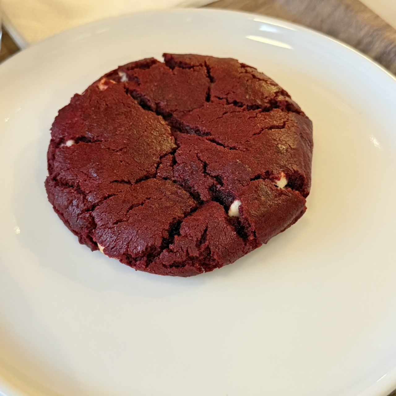 Red velvet cookie