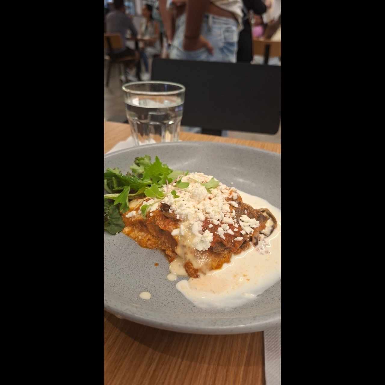 lasagña de Berenjena y Pollo