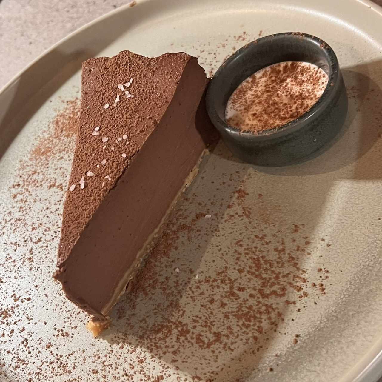 Tarta Vasca de Chocolate
