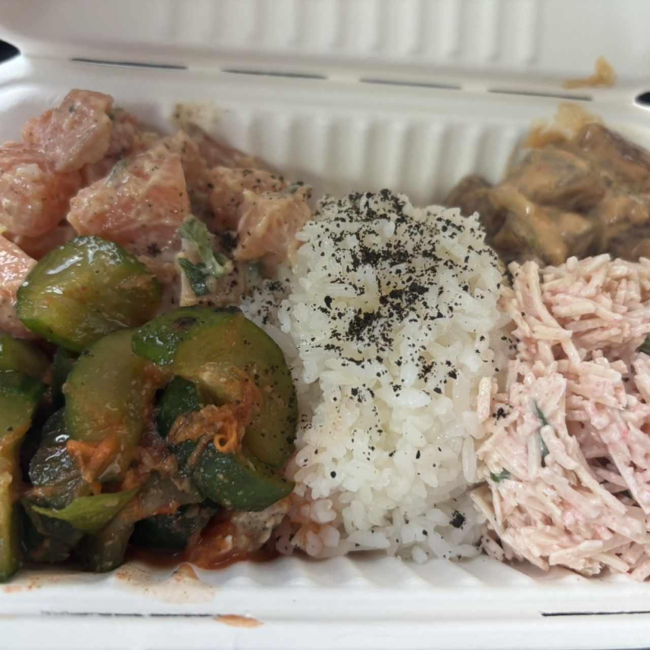 ONO style pole plate 🥰 salmon & tuna