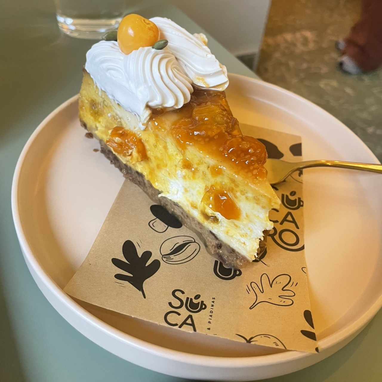 Cheesecake de calabaza