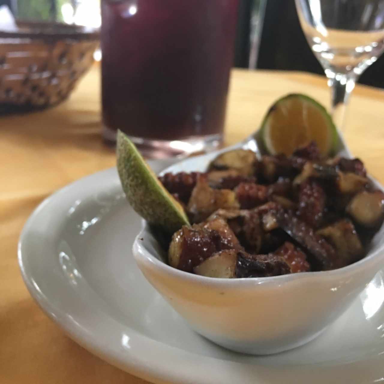 Pulpo al carbón