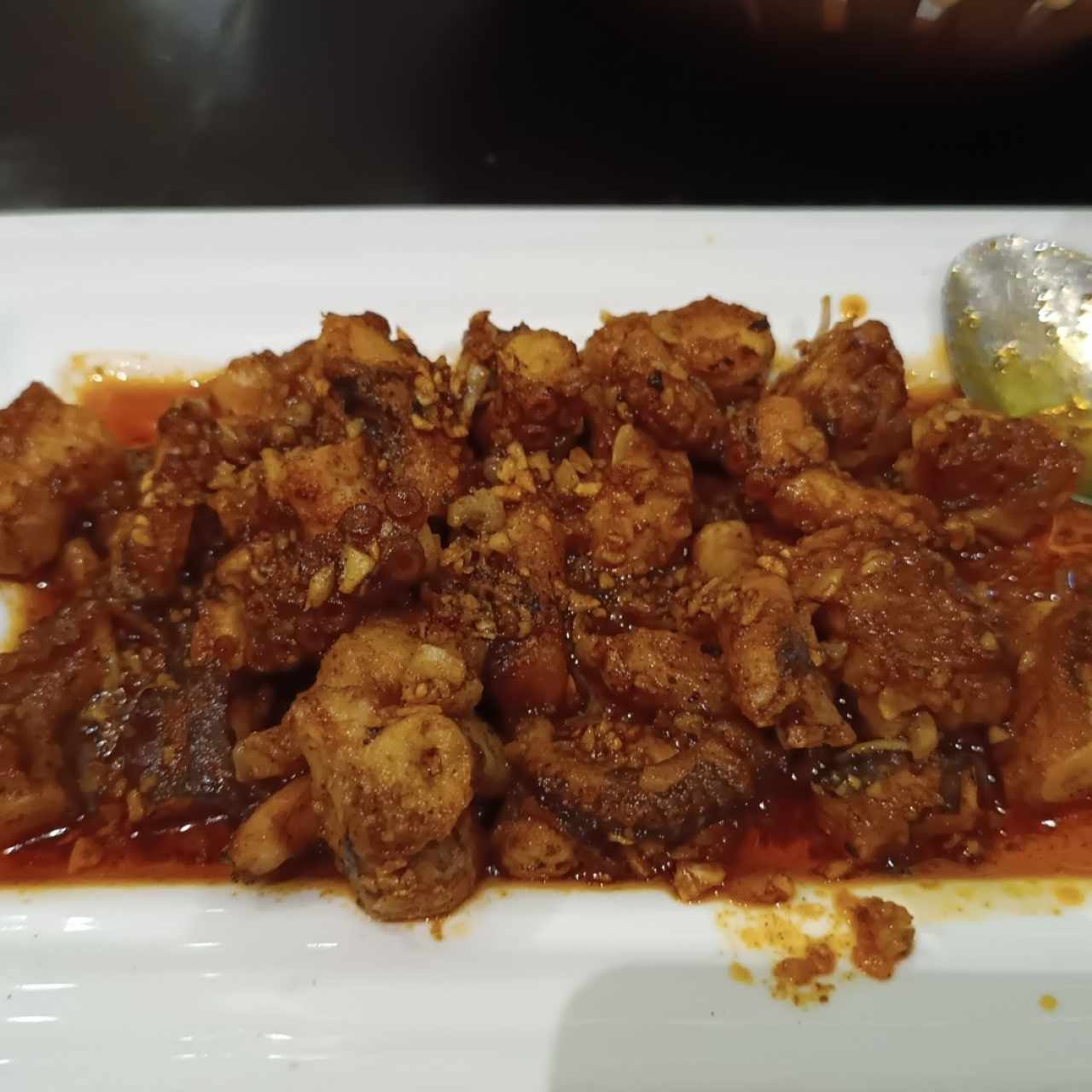 pulpo al ajo pimentón 