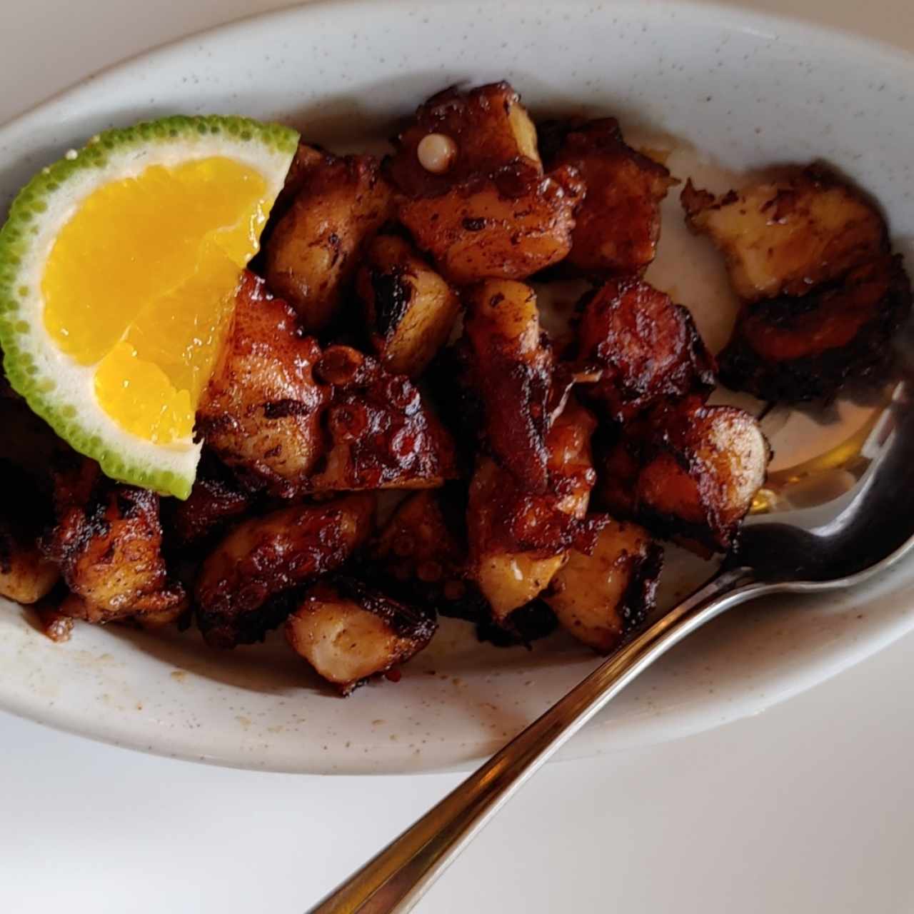 pulpo al carbon 