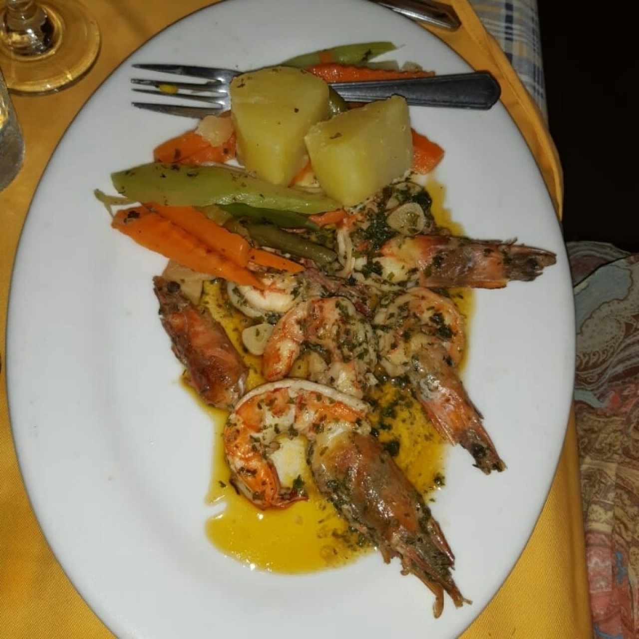 langostino al ajillo