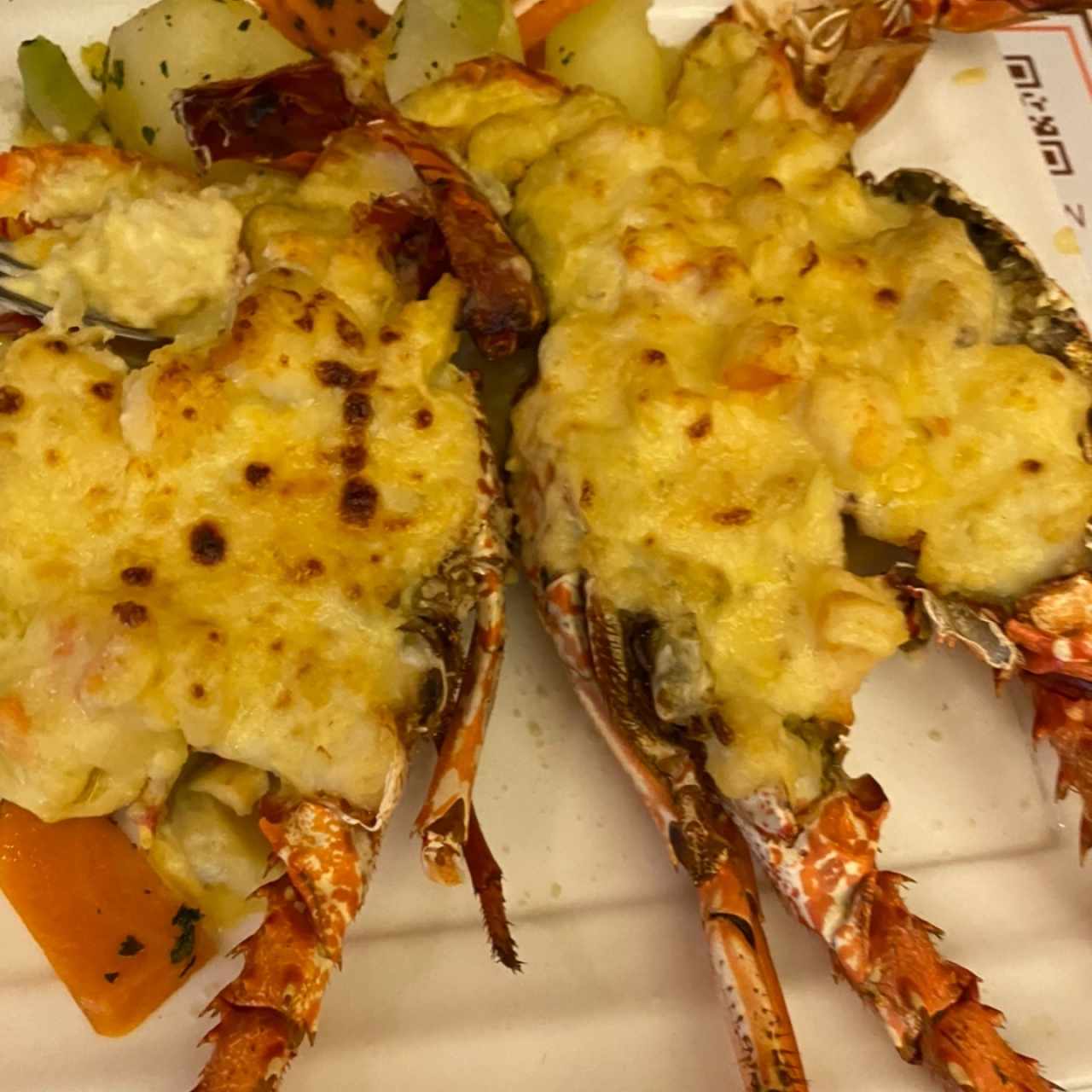 Platos Recomendados - Langostas Gratinadas