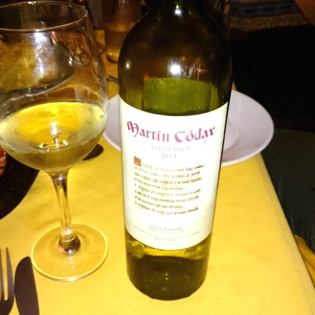 Un rico albariño 