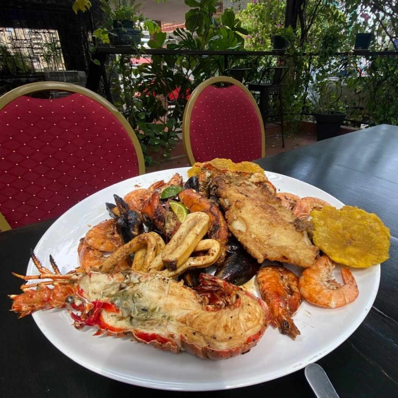 BB lobster a la parrilla