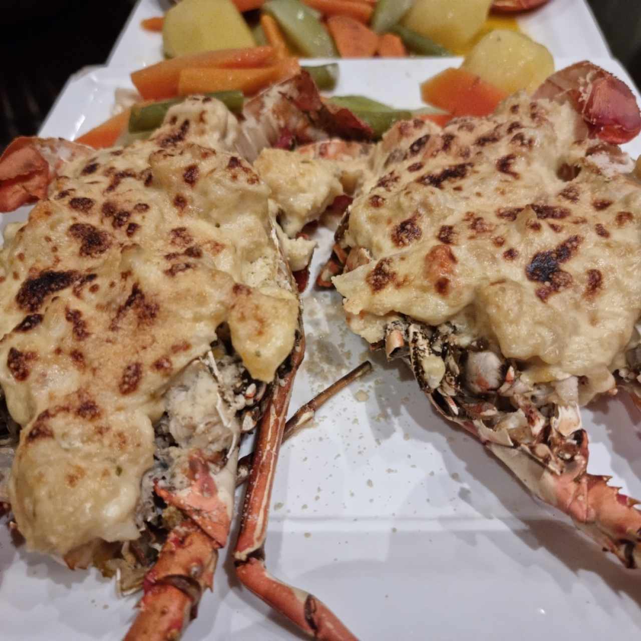 Platos Recomendados - Langostas Gratinadas