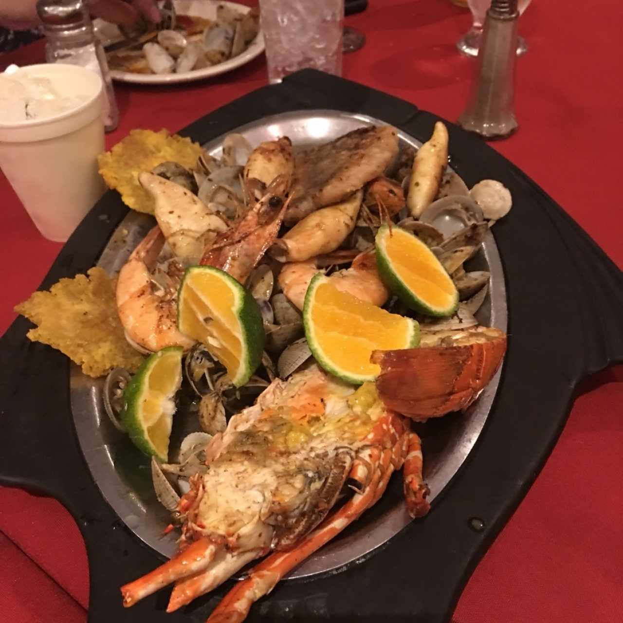 parrilllada de mariscos