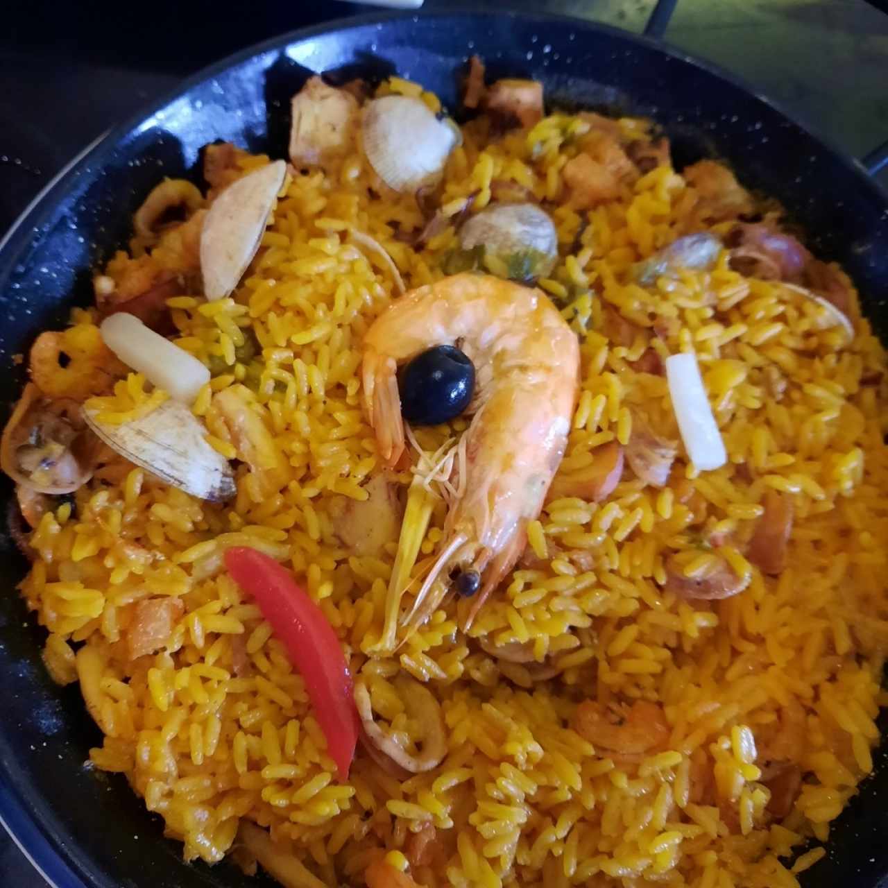 paella de mariscos