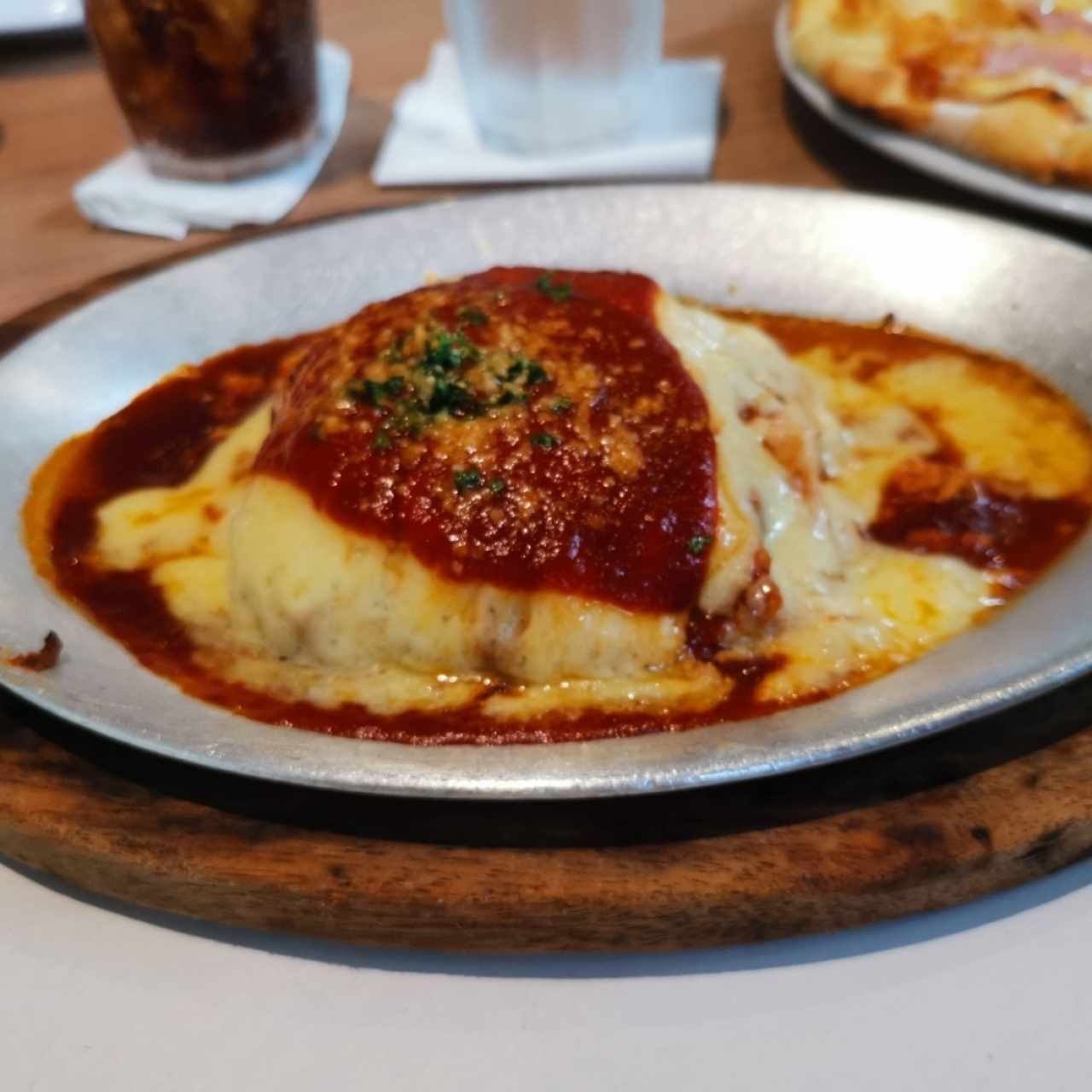 Lagsaña de Pollo Cardenale