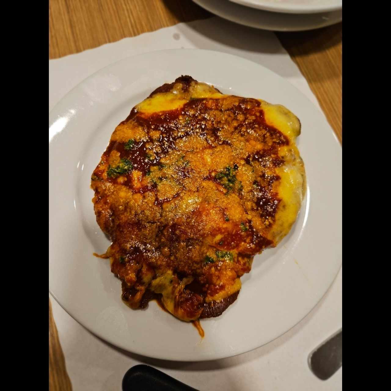 PECHUGA DE POLLO A LA PARMESANA