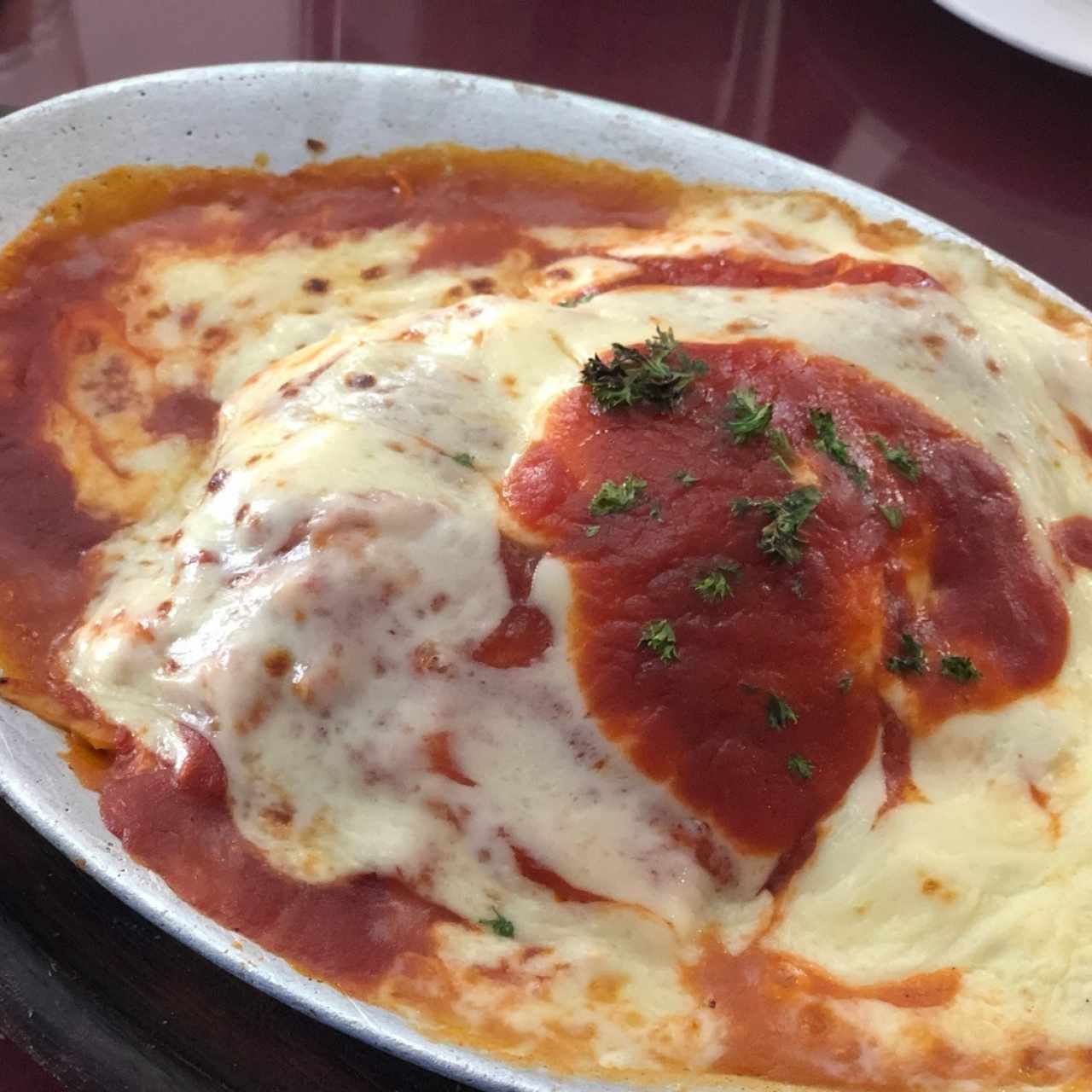 lasaña de pollo al ragu de lata 