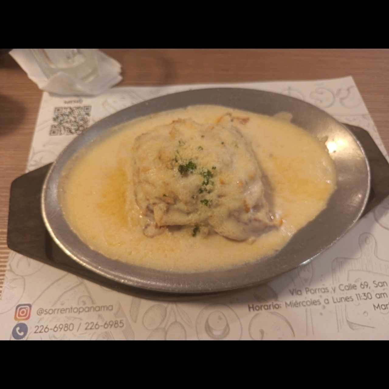 LASAGNA DE POLLO