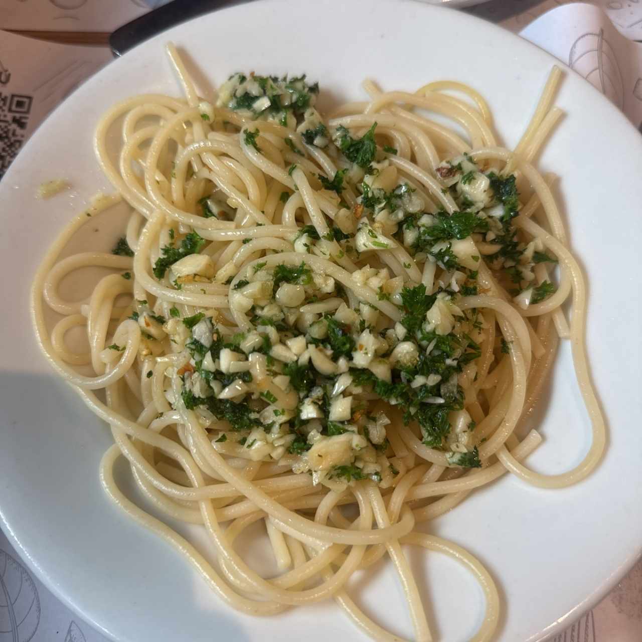 Pasta al oleo