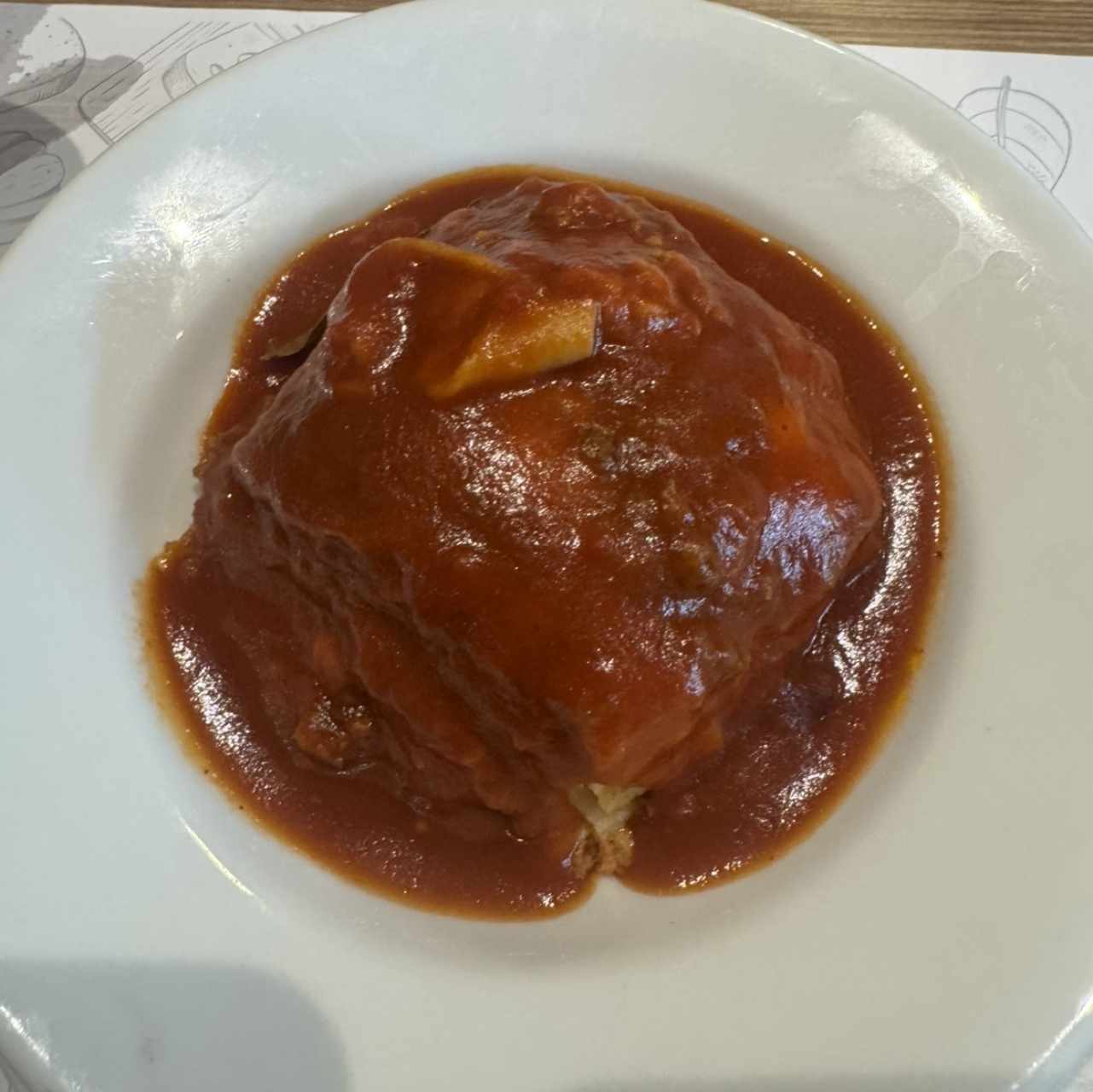 LASANA DE CARNE A LA SORRENTO
