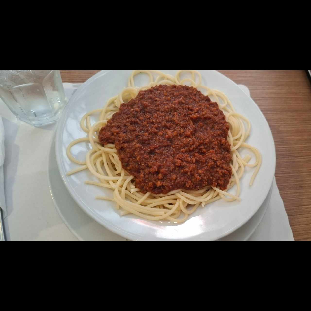 Con Salsa Bolognesa - Ground Beef Spaguetti