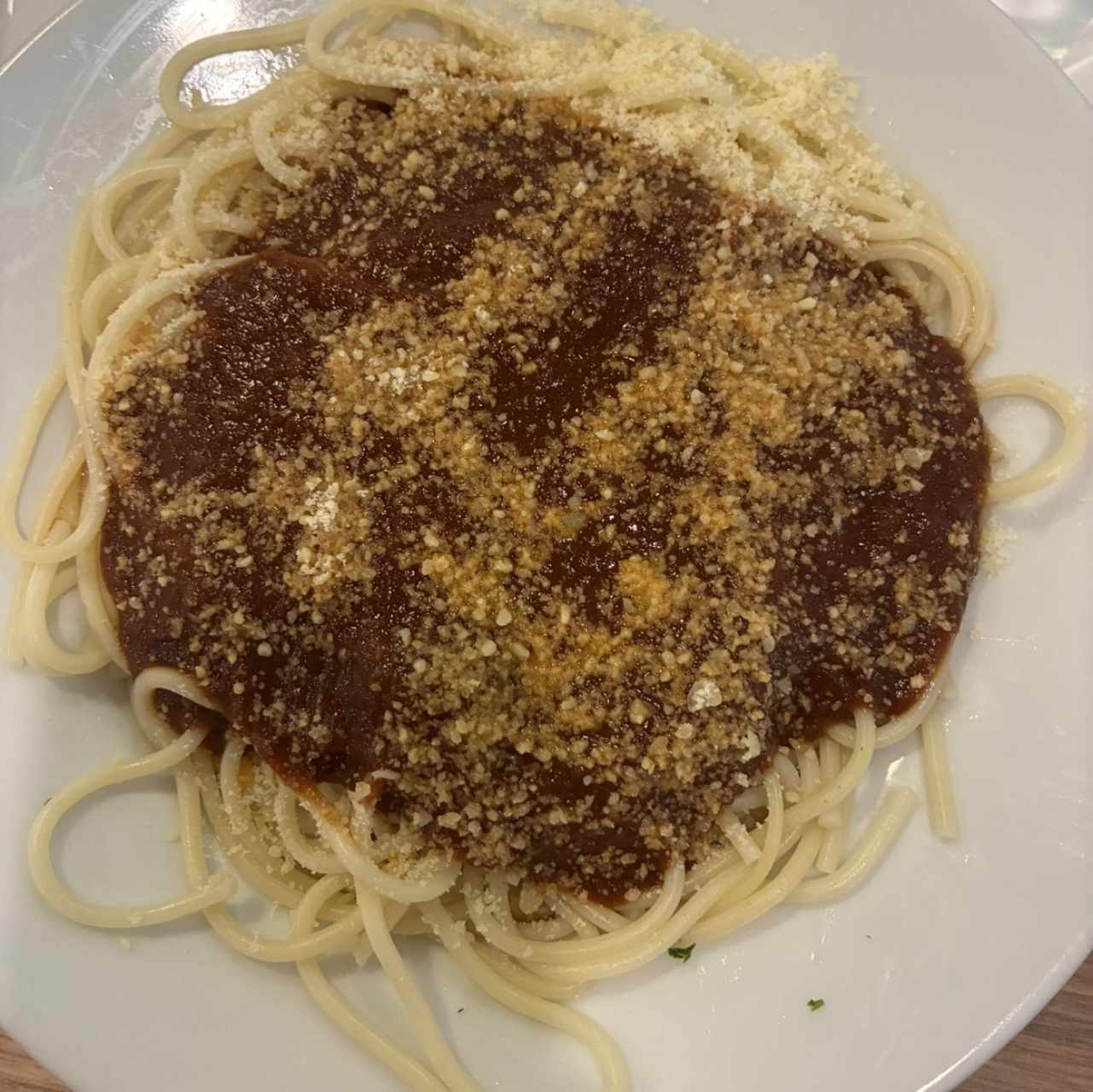 Con Lomo - Beef tenderloin spaguetti
