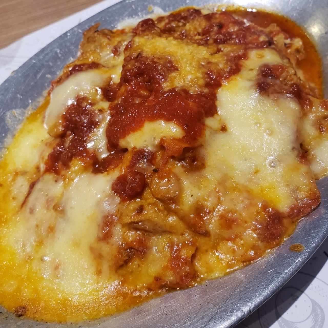 BERENJENA A LA PARMESANA-EGGPLANT PARMIGIANA