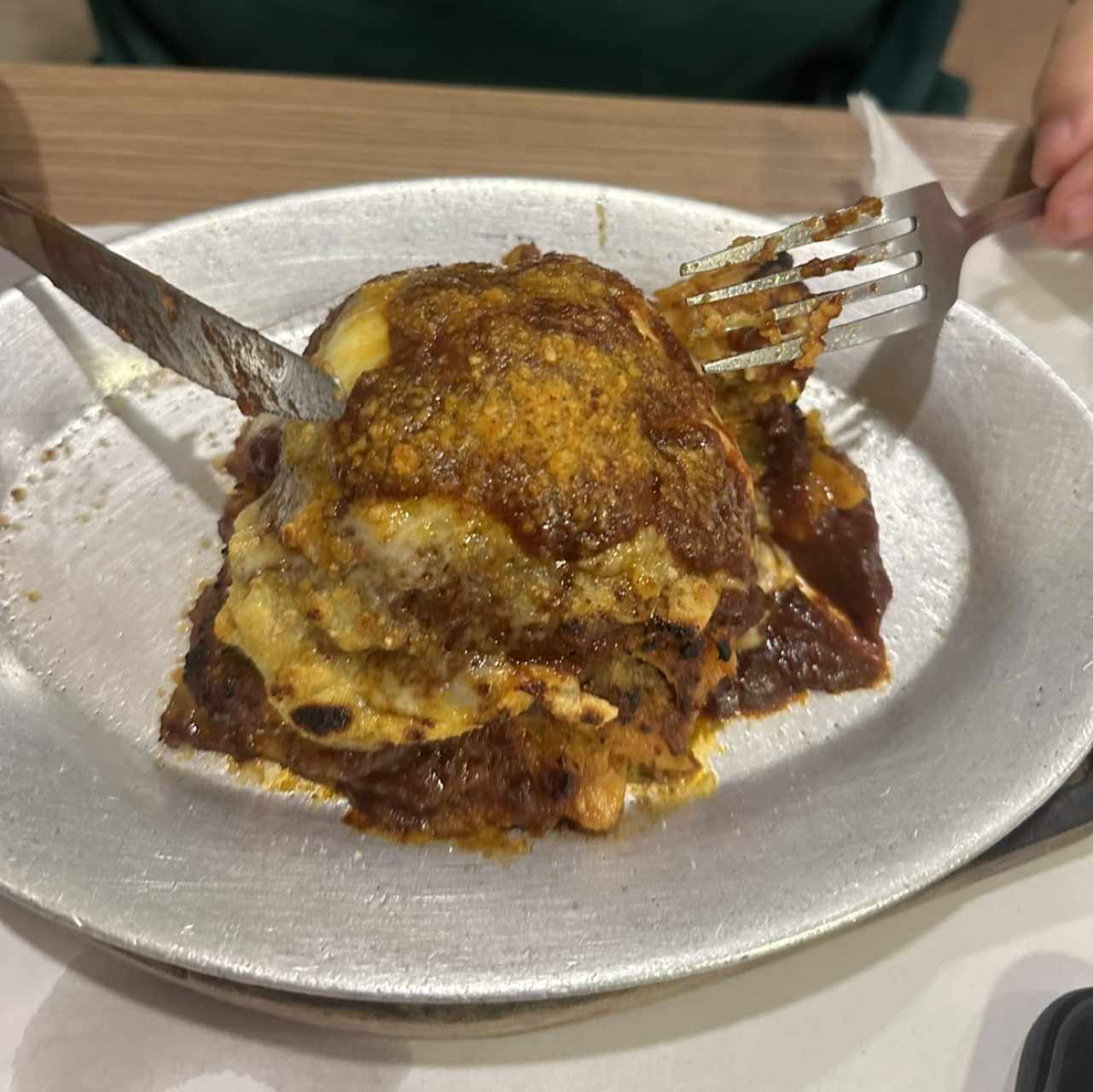 BERENJENA A LA PARMESANA-EGGPLANT PARMIGIANA
